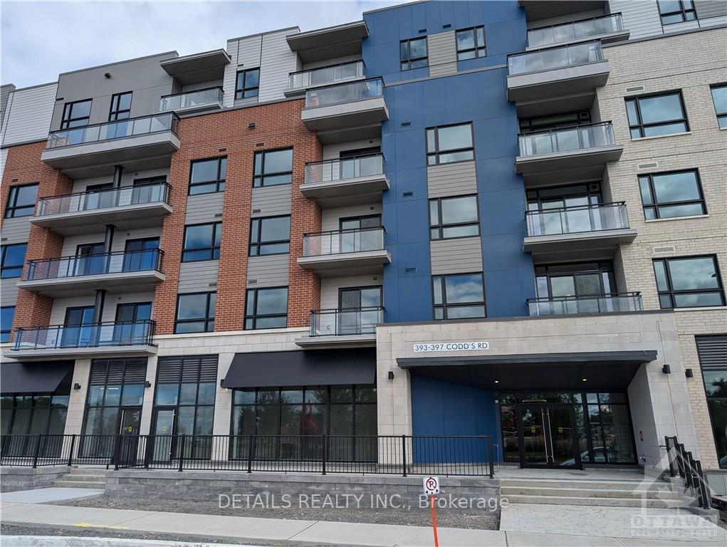 Front of Unit 307, 397 Codd'S Road