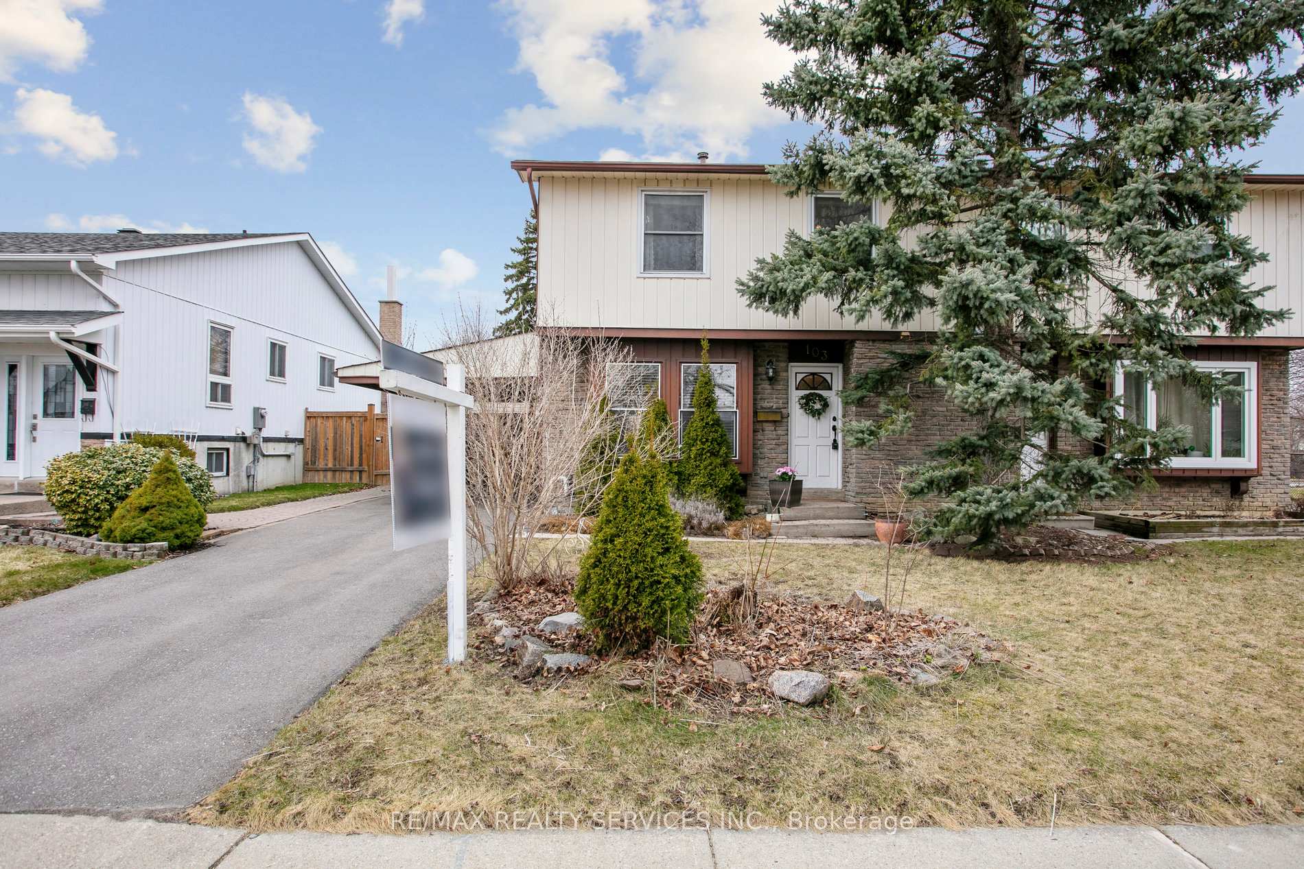 Front of 103 Nancy McCredie Drive