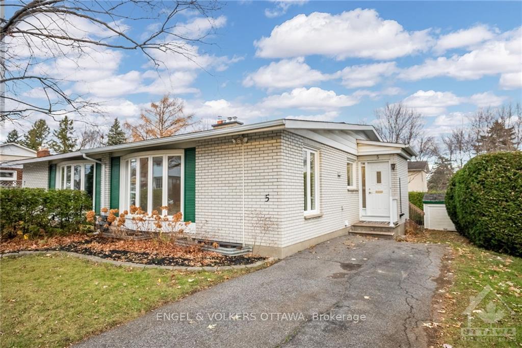 Photo 1 of 5 Woodmount Crescent, Ottawa, Borden Farm/Stewart Farm/Carleton Heights/Parkwood Hills — HOMEH