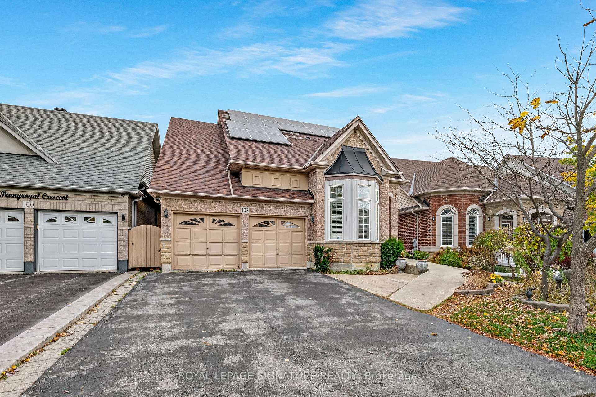 Front of 102 Pennyroyal Crescent