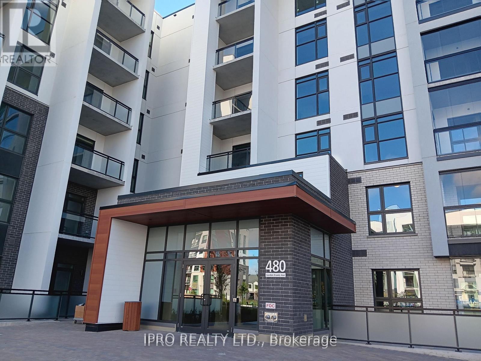 Front of Unit 108, 480 Gordon Krantz Avenue