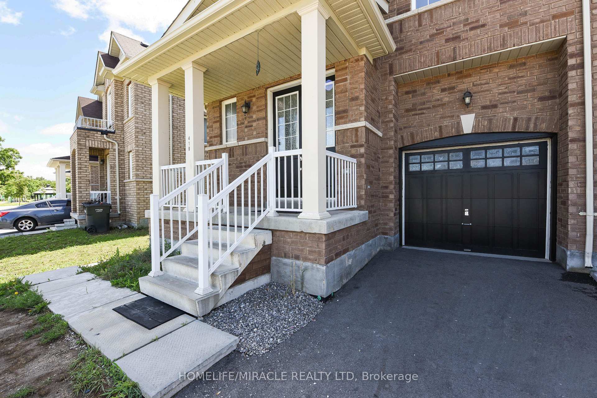 Front of Unit basement, 418 Royal West Drive