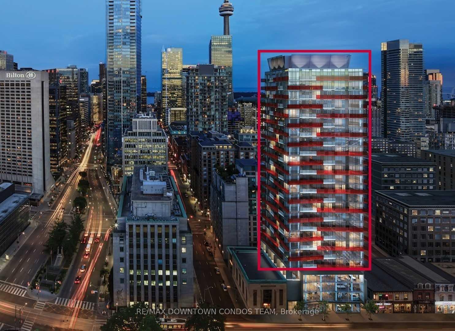 Front of Unit 1316, 215 Queen Street W