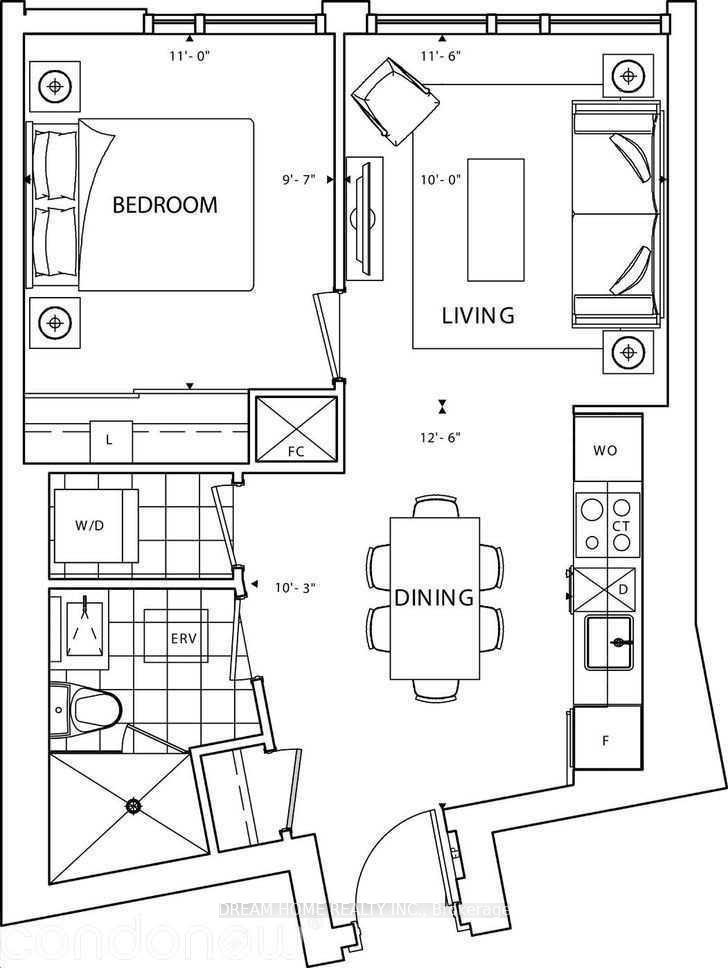 Photo 9 of Unit 3009, 10 York Street, Toronto, Waterfront Communities — HOMEH