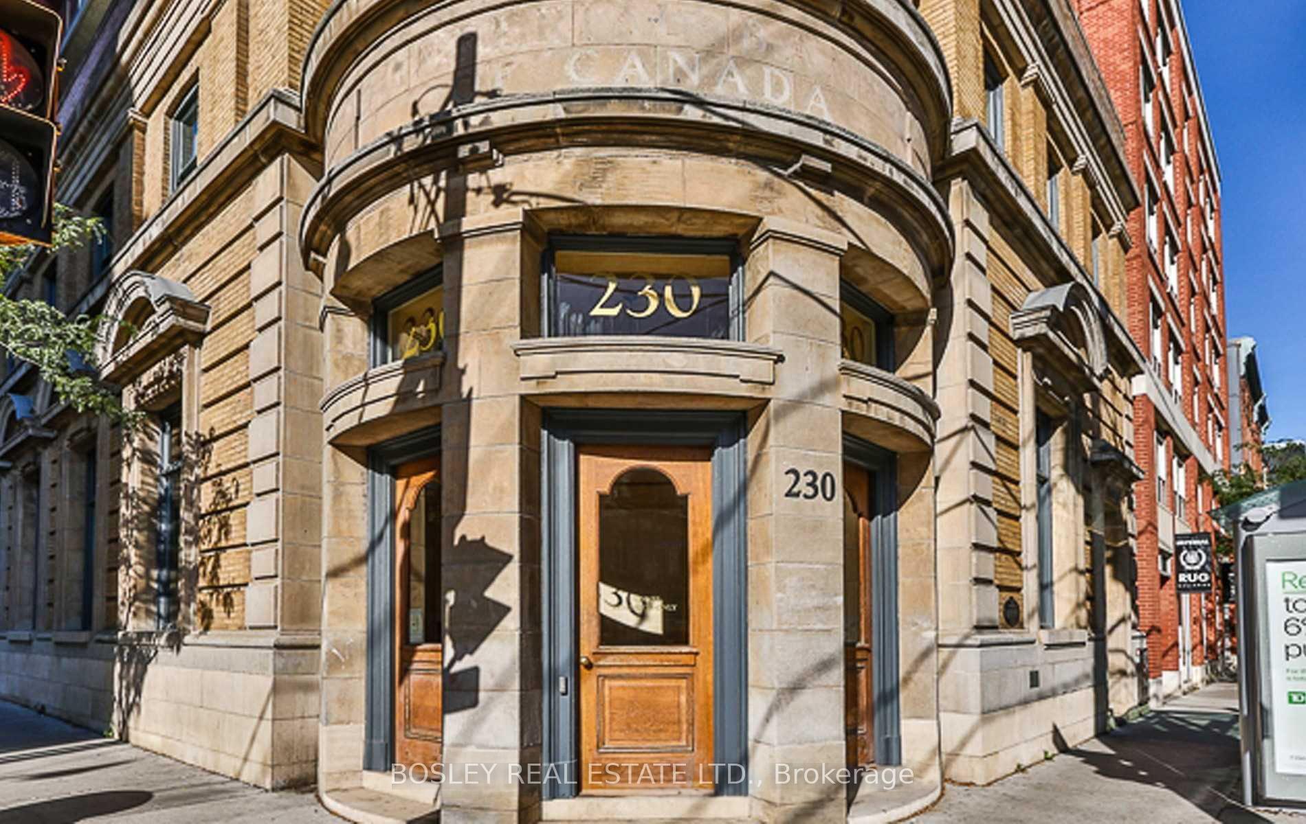 Front of Unit 1201, 230 King Street E