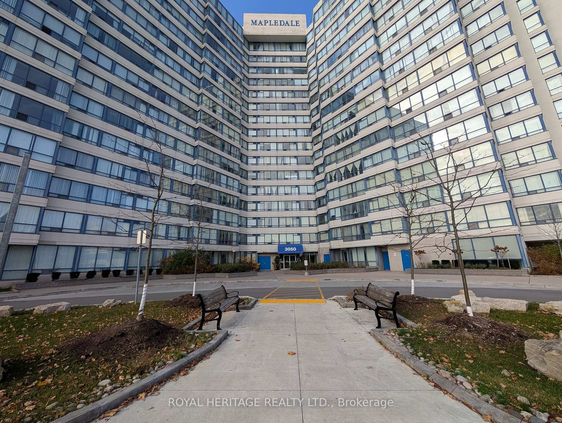 Front of Unit 509, 3050 Ellesmere Road
