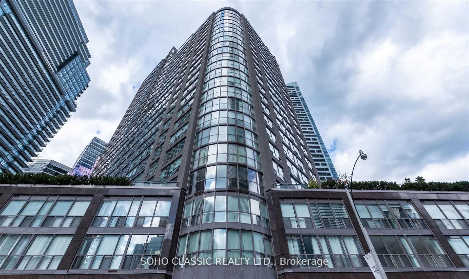 Front of Unit 1406, 24 Wellesley FURNISHED Street W