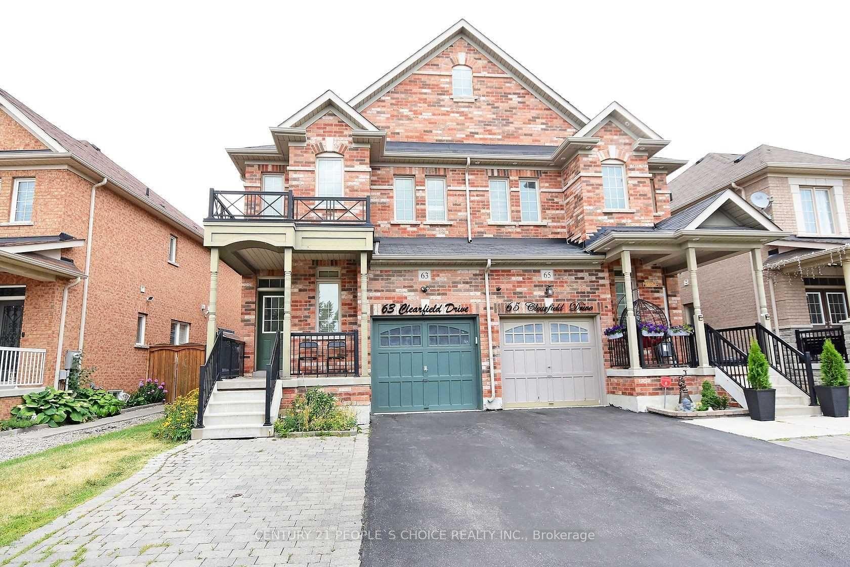 Front of 63 Clearfield Drive