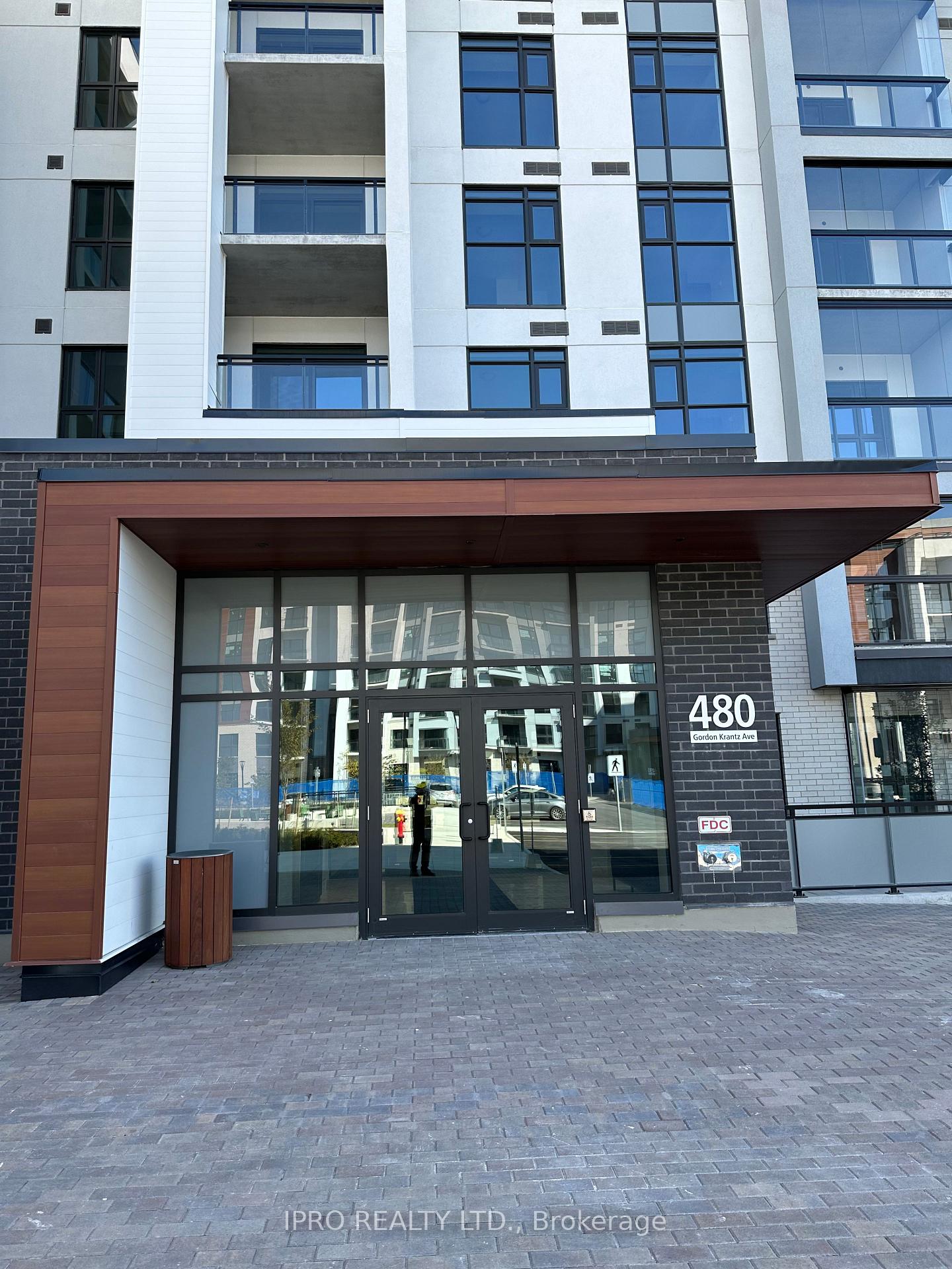 Front of Unit 108, 480 Gordon Krantz Avenue