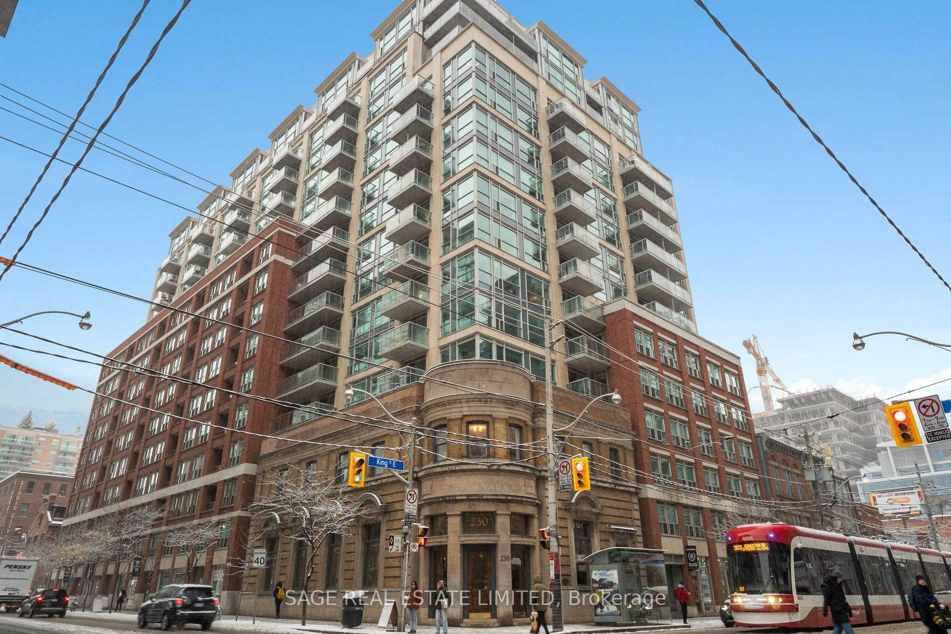 Front of Unit 504, 230 King Street E