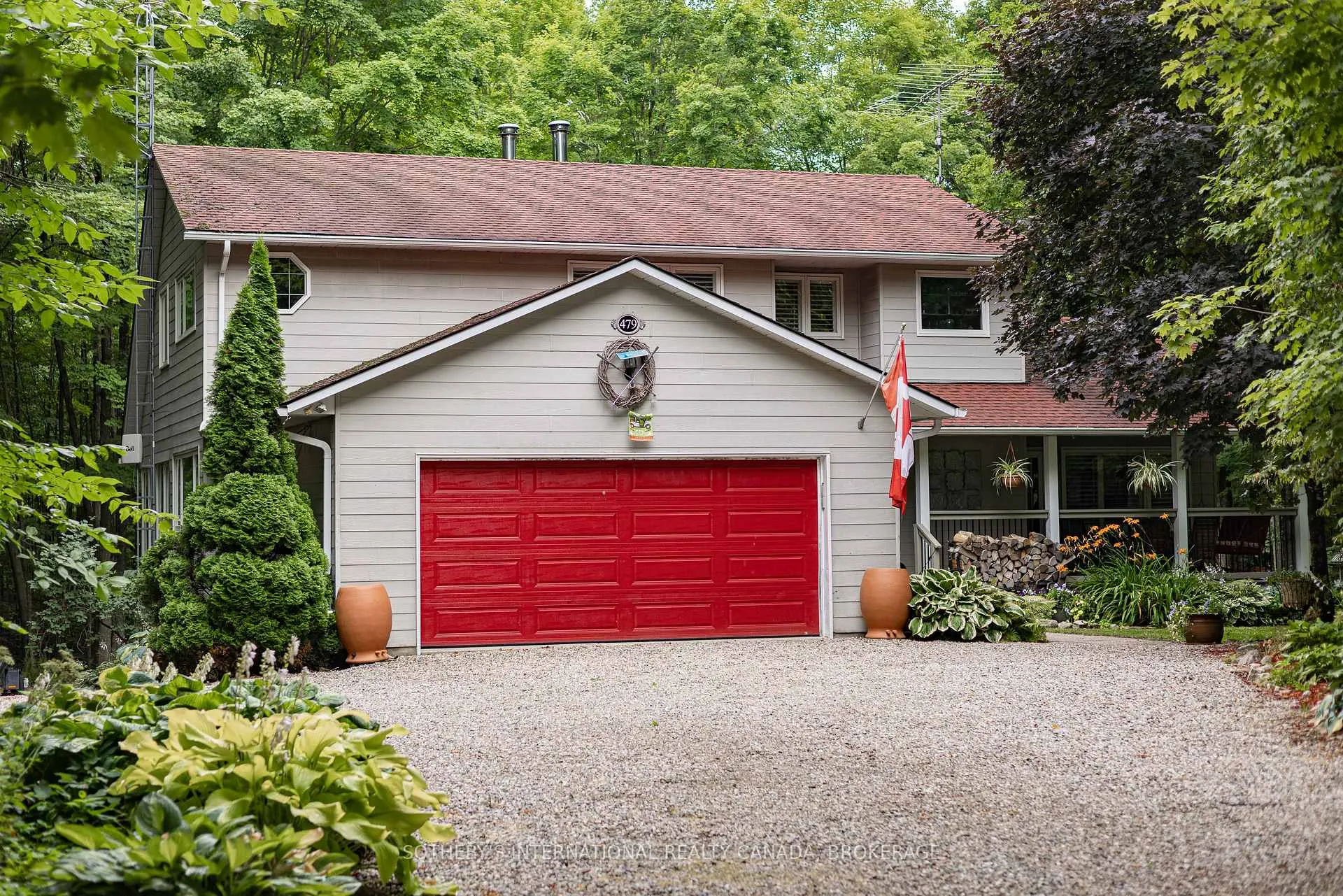 Front of 479 Cunningham Road Side Road