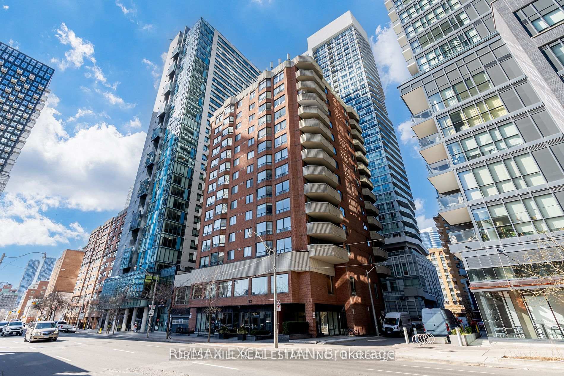 Front of Unit 1102, 192 Jarvis Street