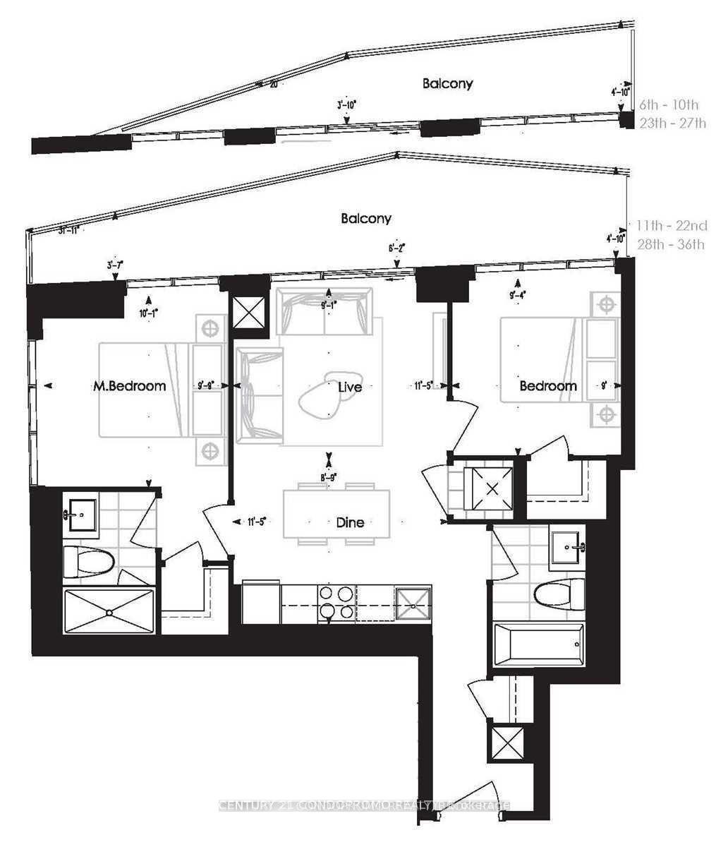 Photo 2 of Unit 1508, 77 Mutual Street, Toronto, Church-Yonge Corridor — HOMEH