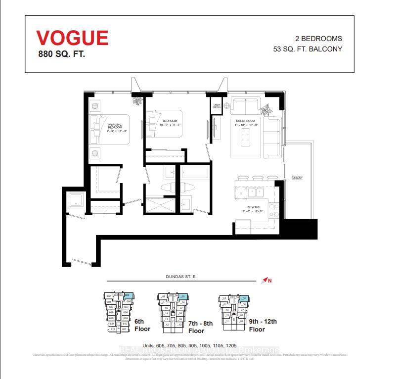 Photo 17 of Unit 1205, 470 Dundas Street, Hamilton, Waterdown — HOMEH