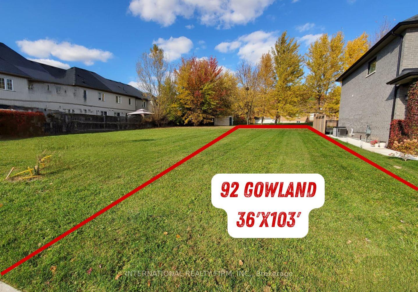 Front of 92 Gowland Drive