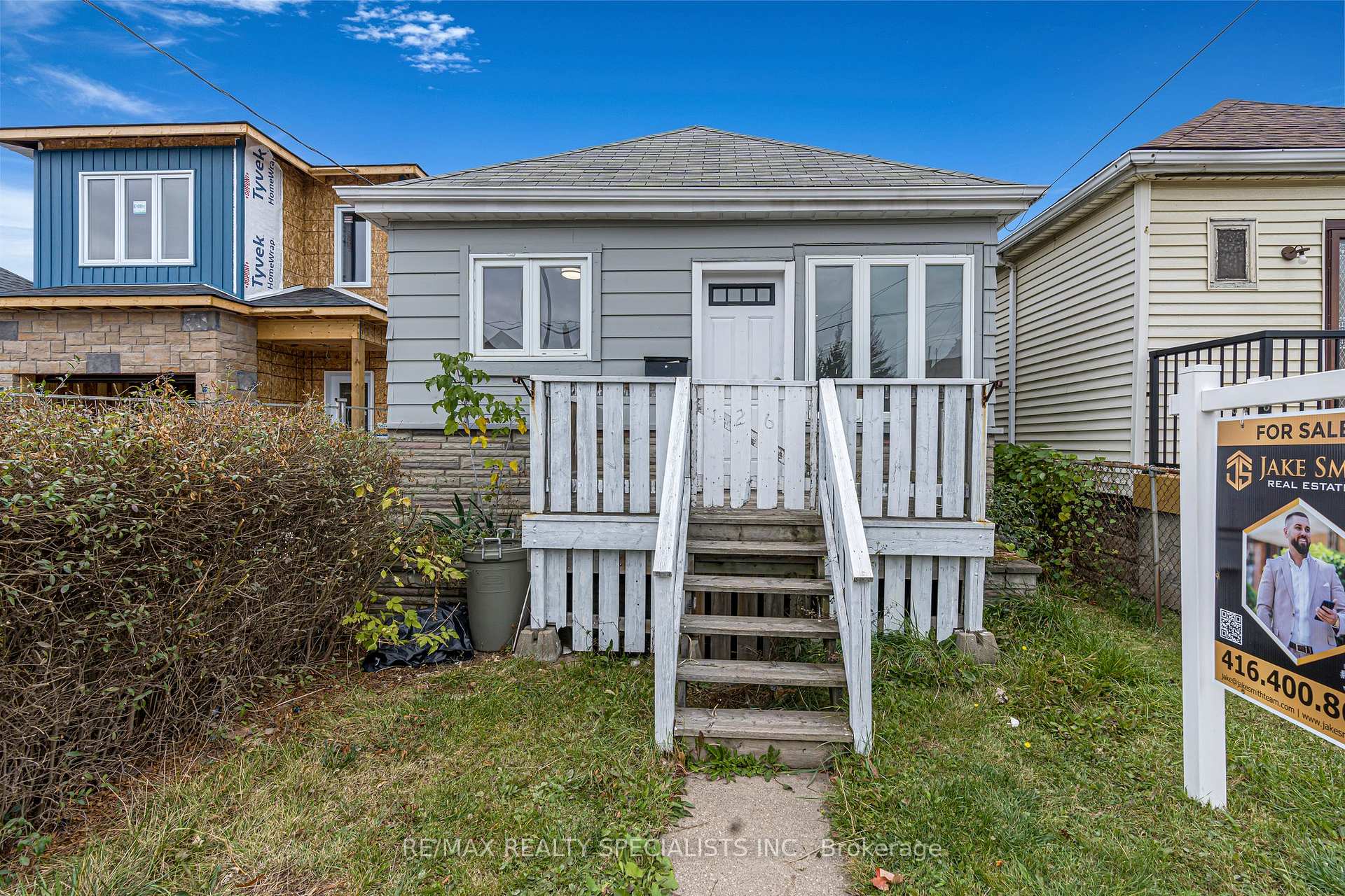 Front of 126 Harmony Avenue