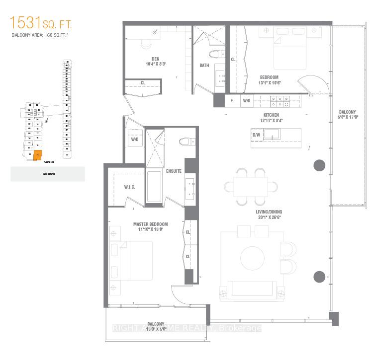 Photo 12 of Unit 514, 39 Queens Quay E, Toronto, Waterfront Communities — HOMEH