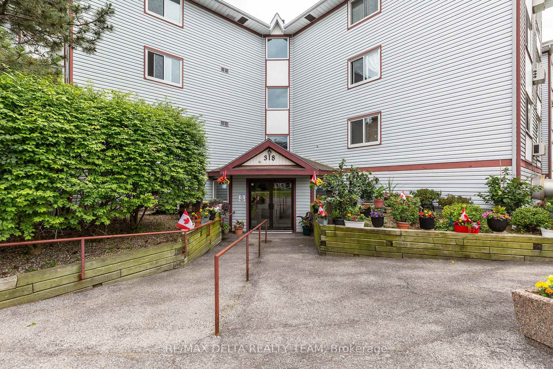 Front of Unit 101, 318 Lorry Greenberg Drive