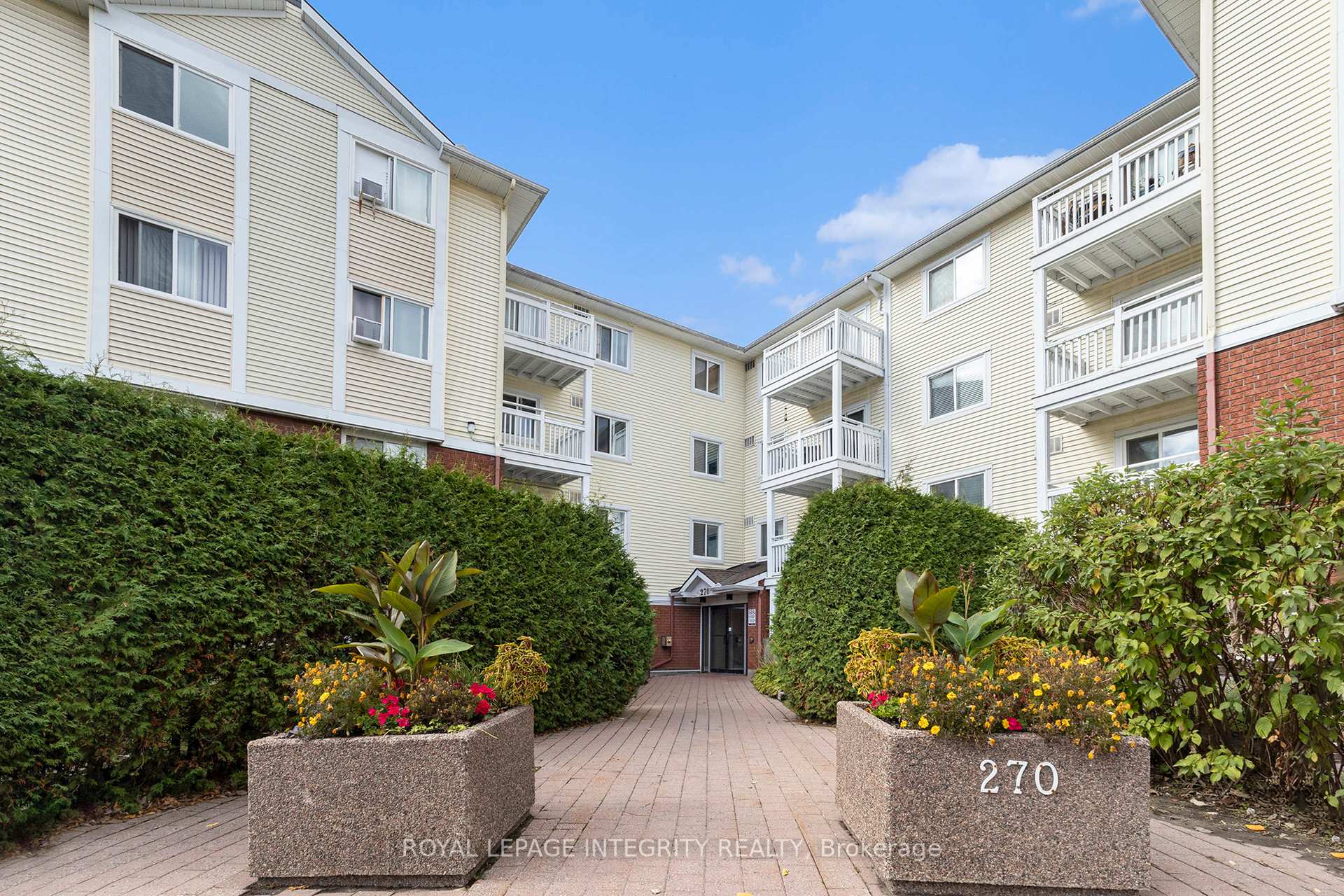 Front of Unit 210, 270 Lorry Greenberg Drive S