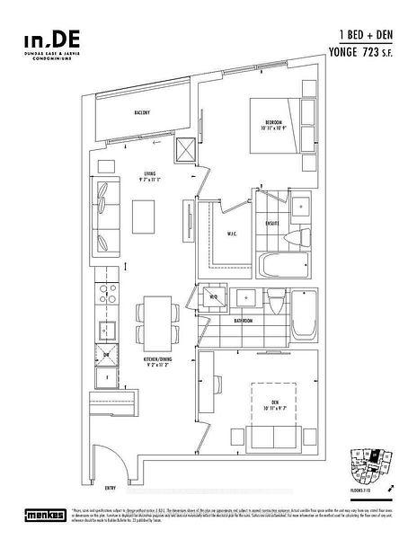 Photo 3 of Unit 2209, 219 Dundas Street E, Toronto, Church-Yonge Corridor — HOMEH