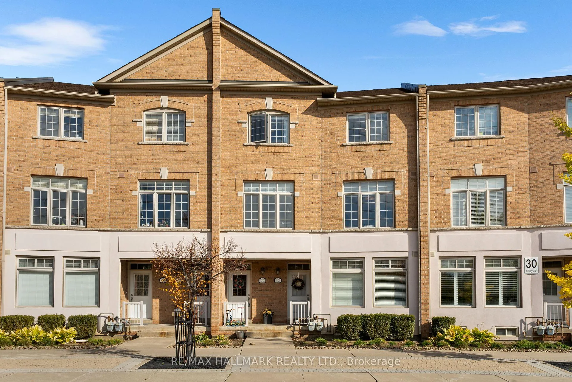 Front of Unit 22, 30 Greensborough Village Circle