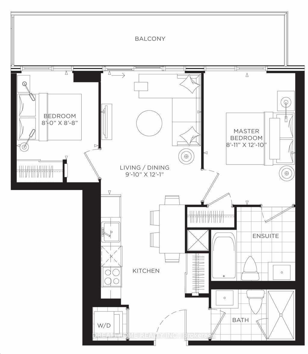 Front of Unit 716, 308 Jarvis Street