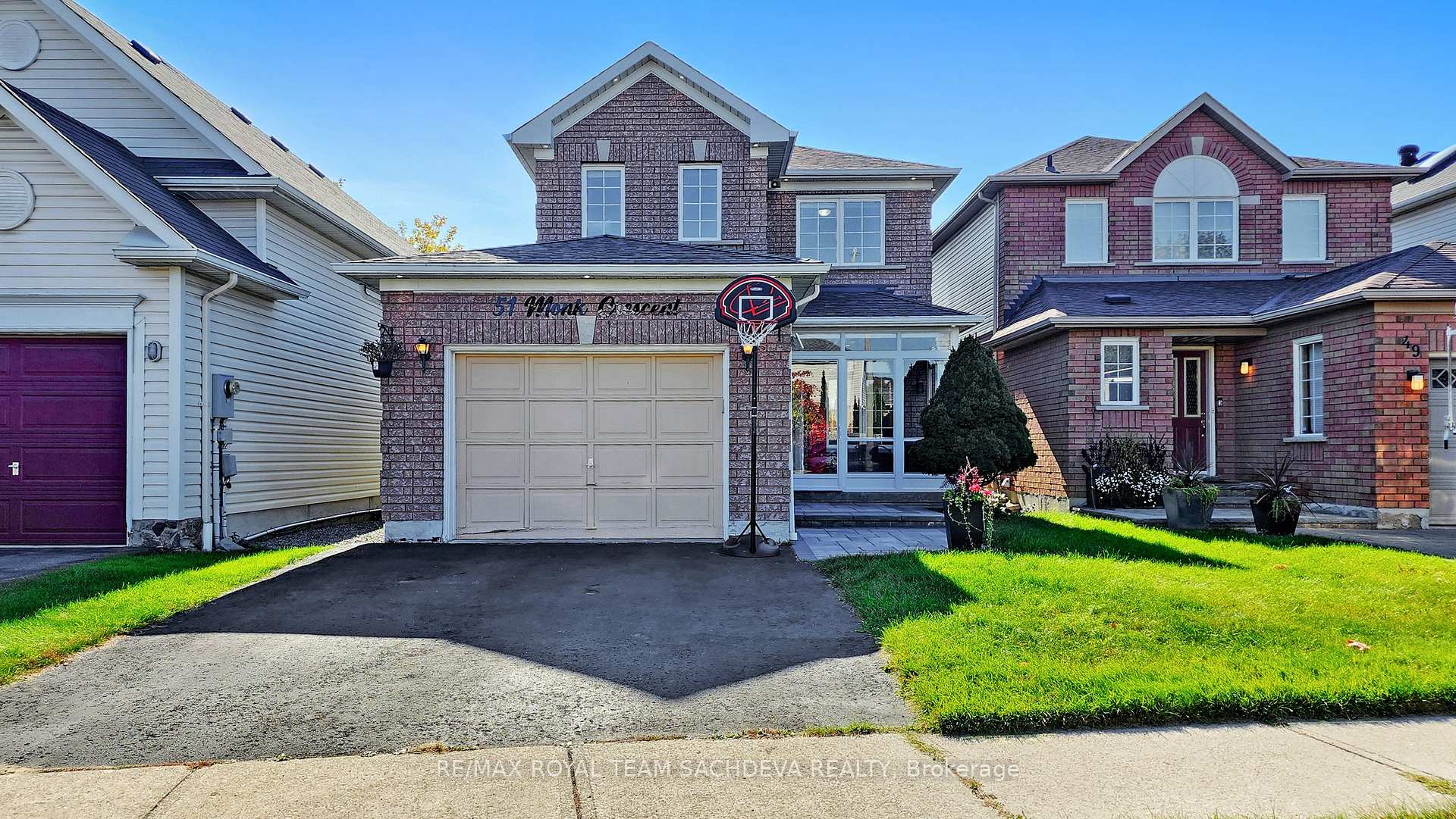 Front of 51 Monk Crescent