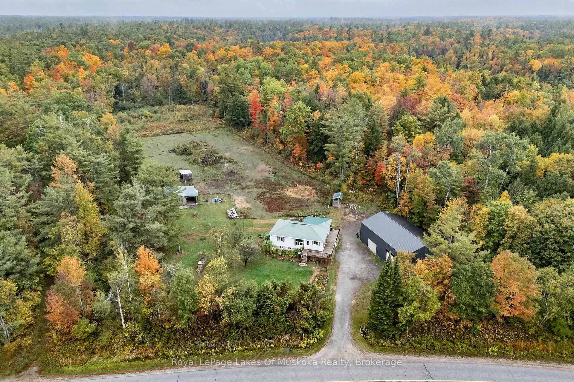 Front of 1741 Doe Lake Road