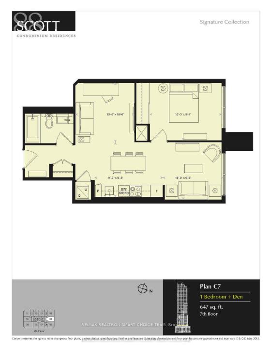 Photo 2 of Unit 704, 88 Scott Street, Toronto, Church-Yonge Corridor — HOMEH