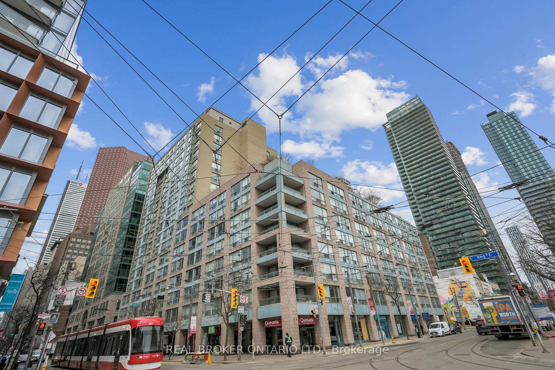 Front of Unit 508, 92 King Street E