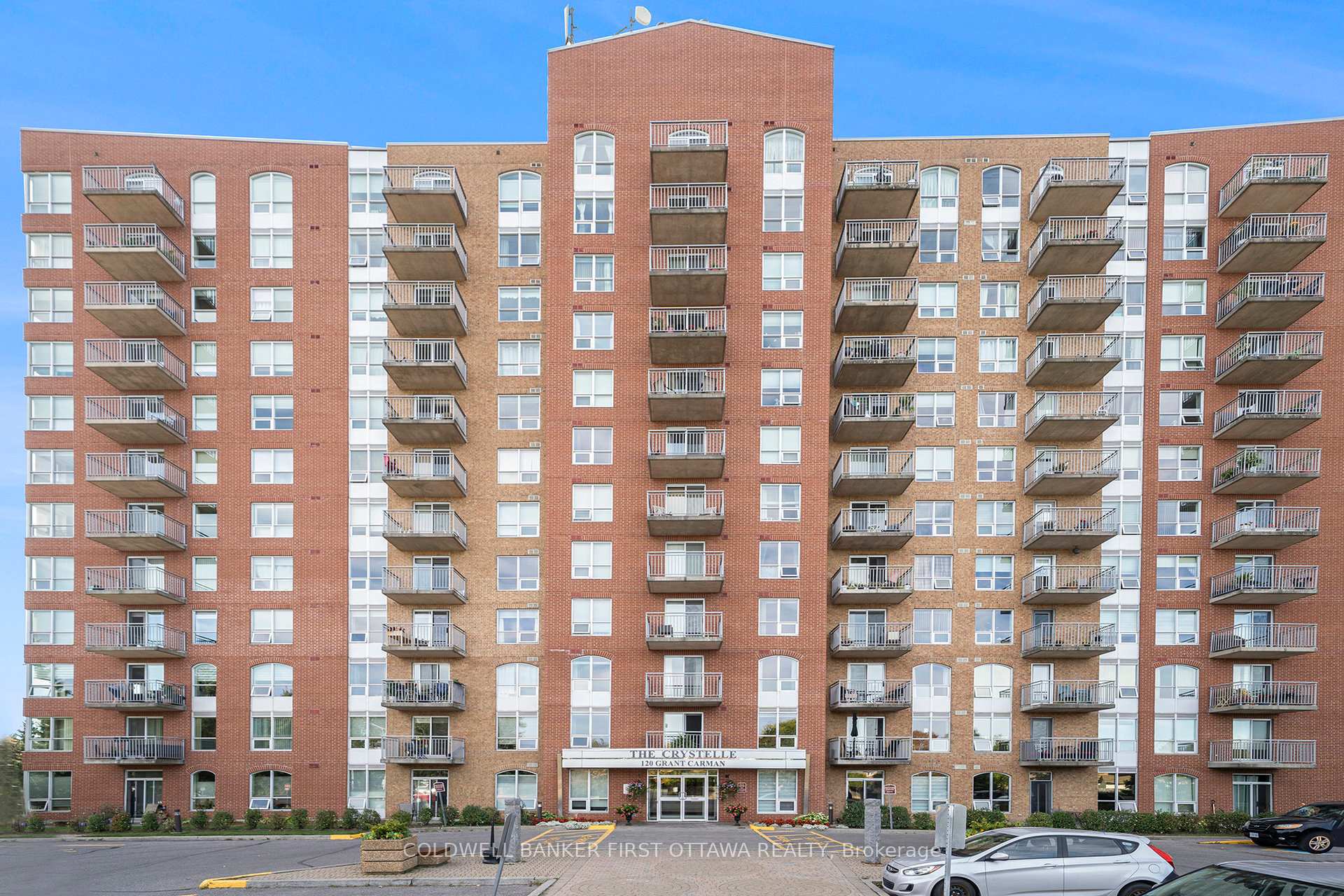 Front of Unit 403, 120 Grant Carman Drive