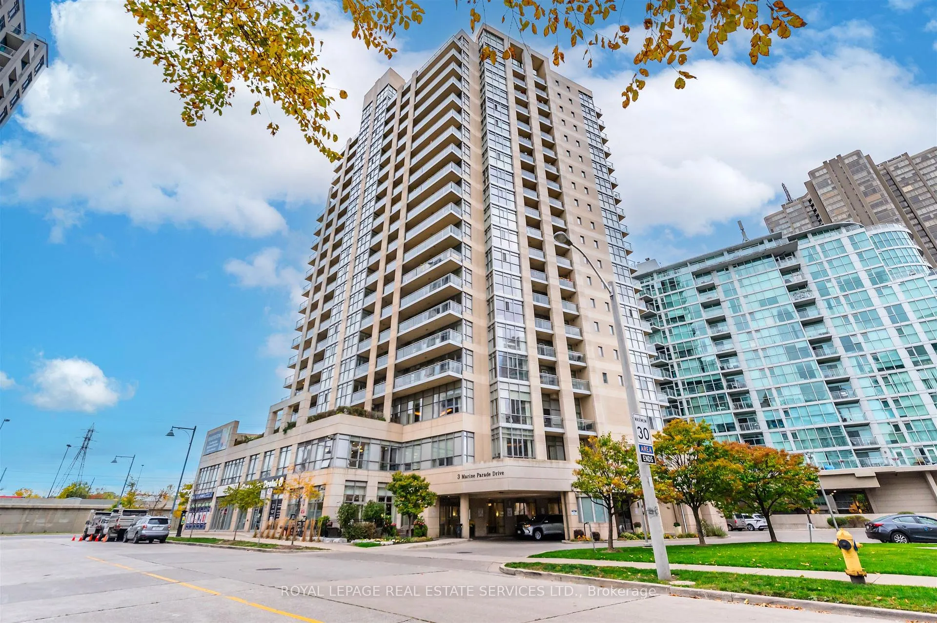 Front of Unit 1109, 3 Marine Parade Drive