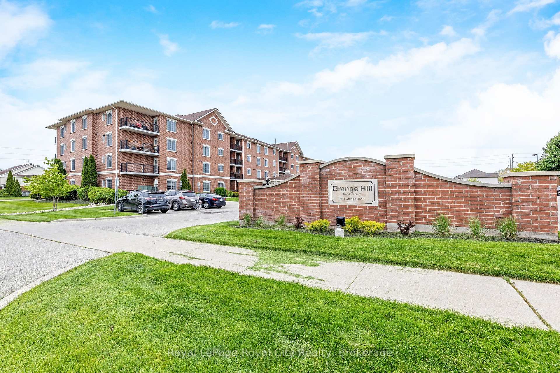 Front of Unit 111, 415 Grange Road