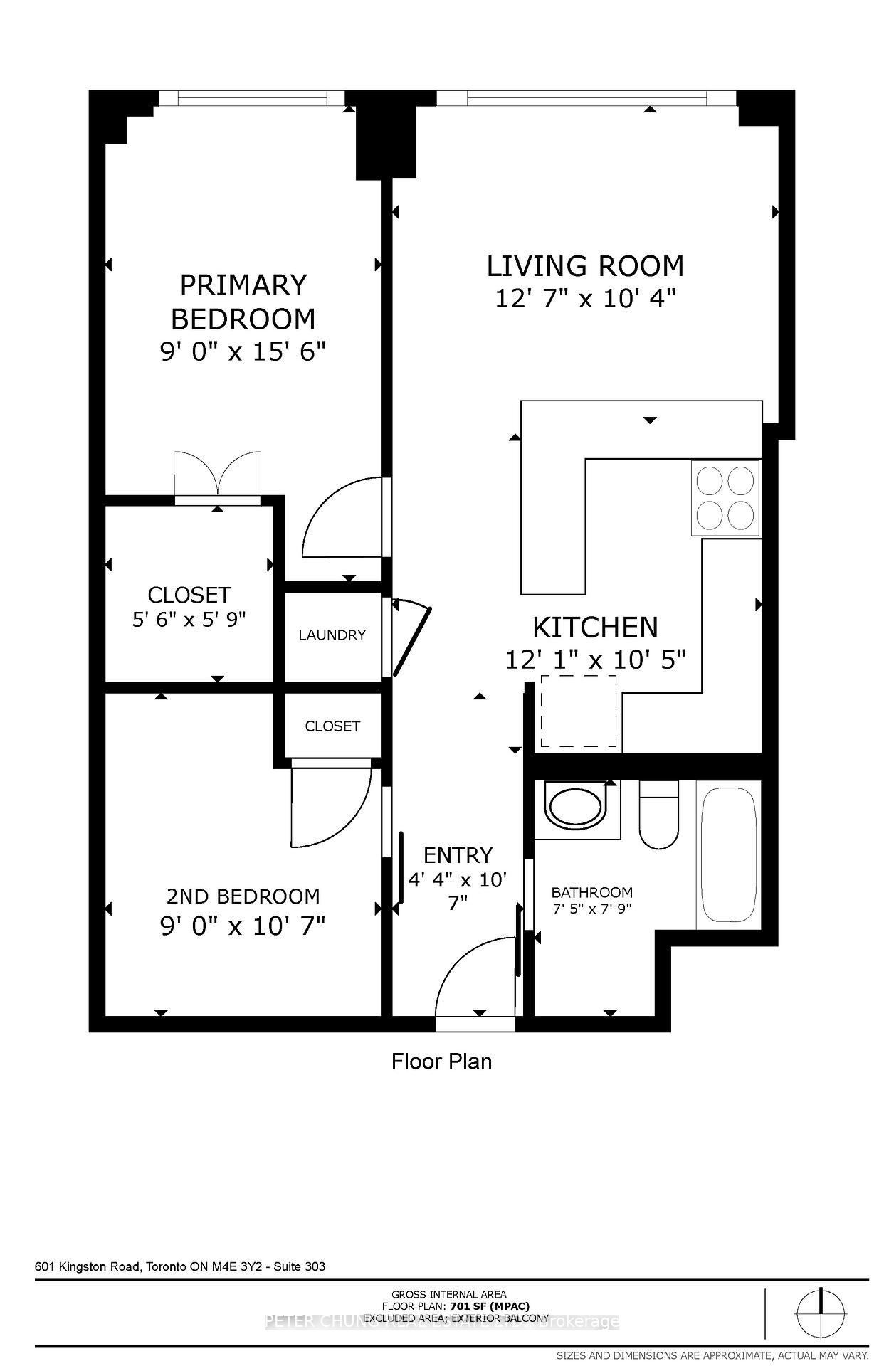 Photo 37 of Unit 303, 601 Kingston Road, Toronto, The Beaches — HOMEH