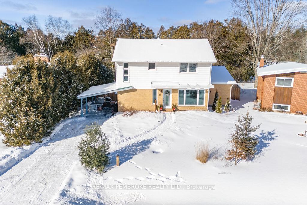 Front of 13 Highland Crescent