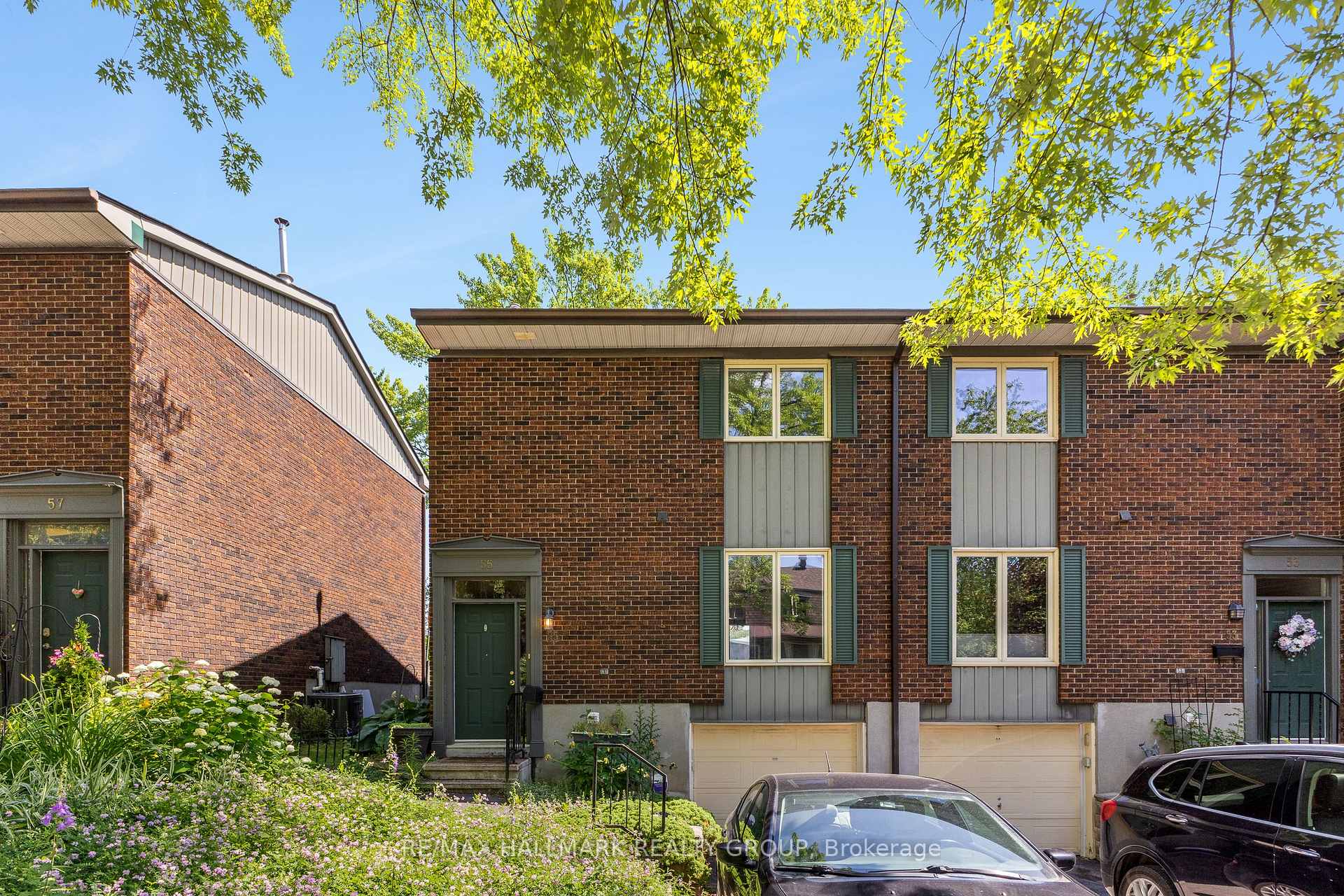 Front of 55 River Garden Private