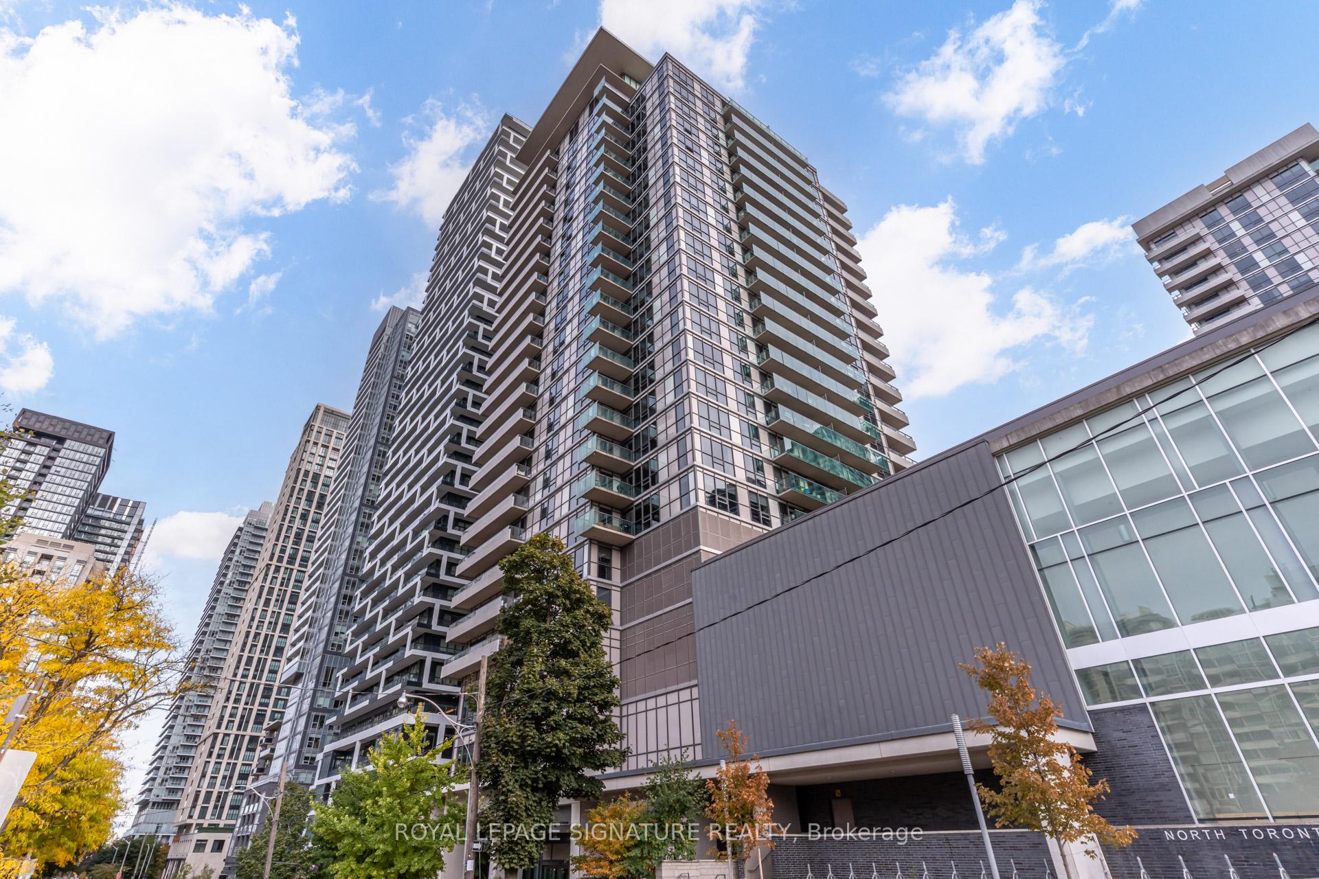 Front of Unit 1303, 25 Broadway Avenue