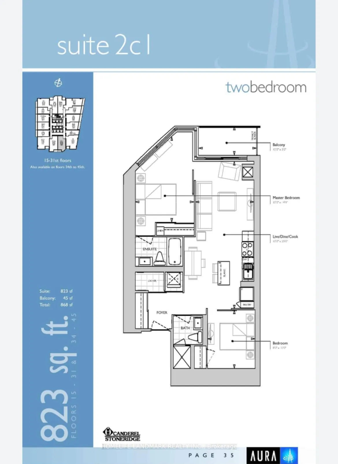 Photo 13 of Unit 1708, 386 Yonge Street, Toronto, Bay Street Corridor — HOMEH