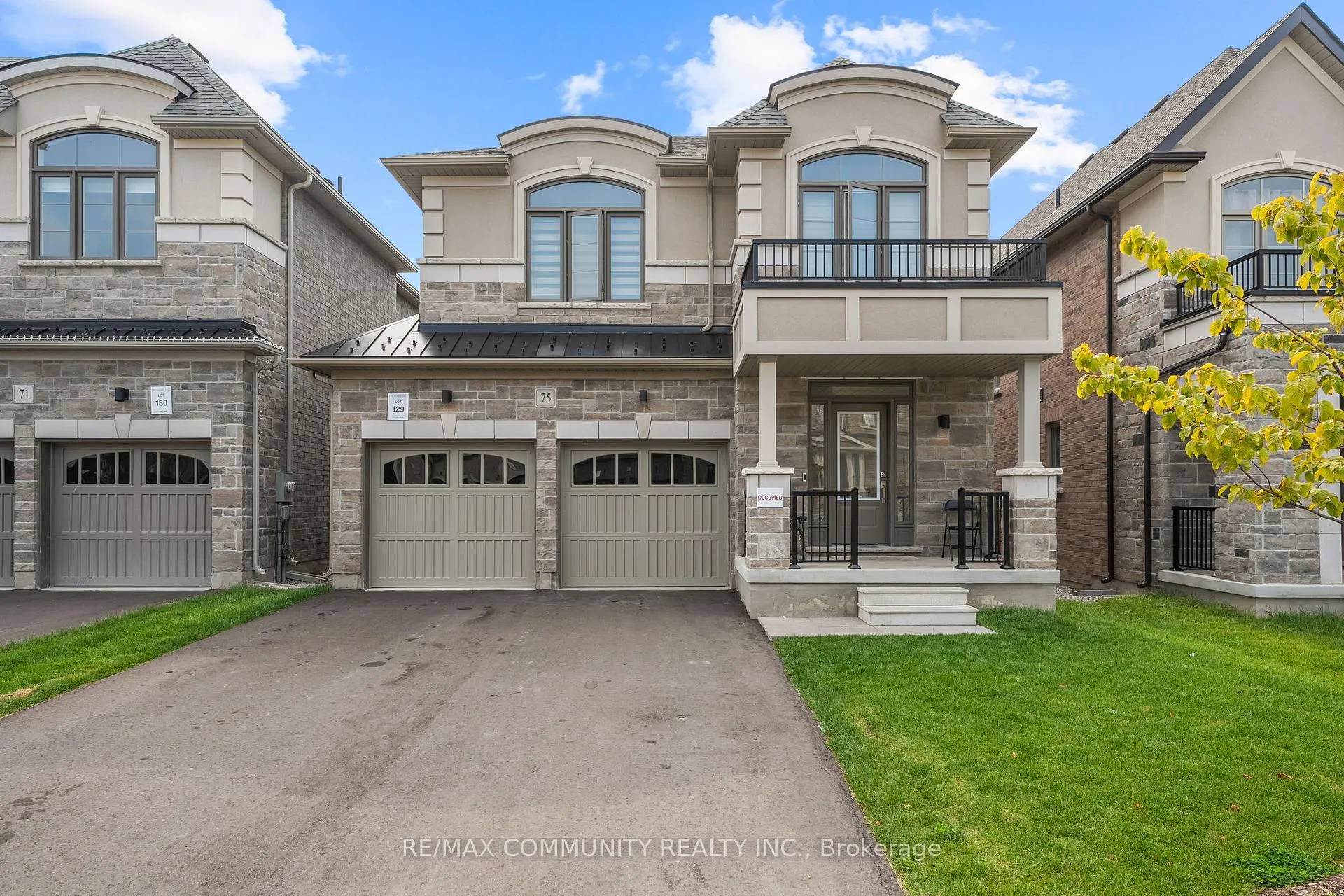 Front of 75 Ed Ewert Avenue