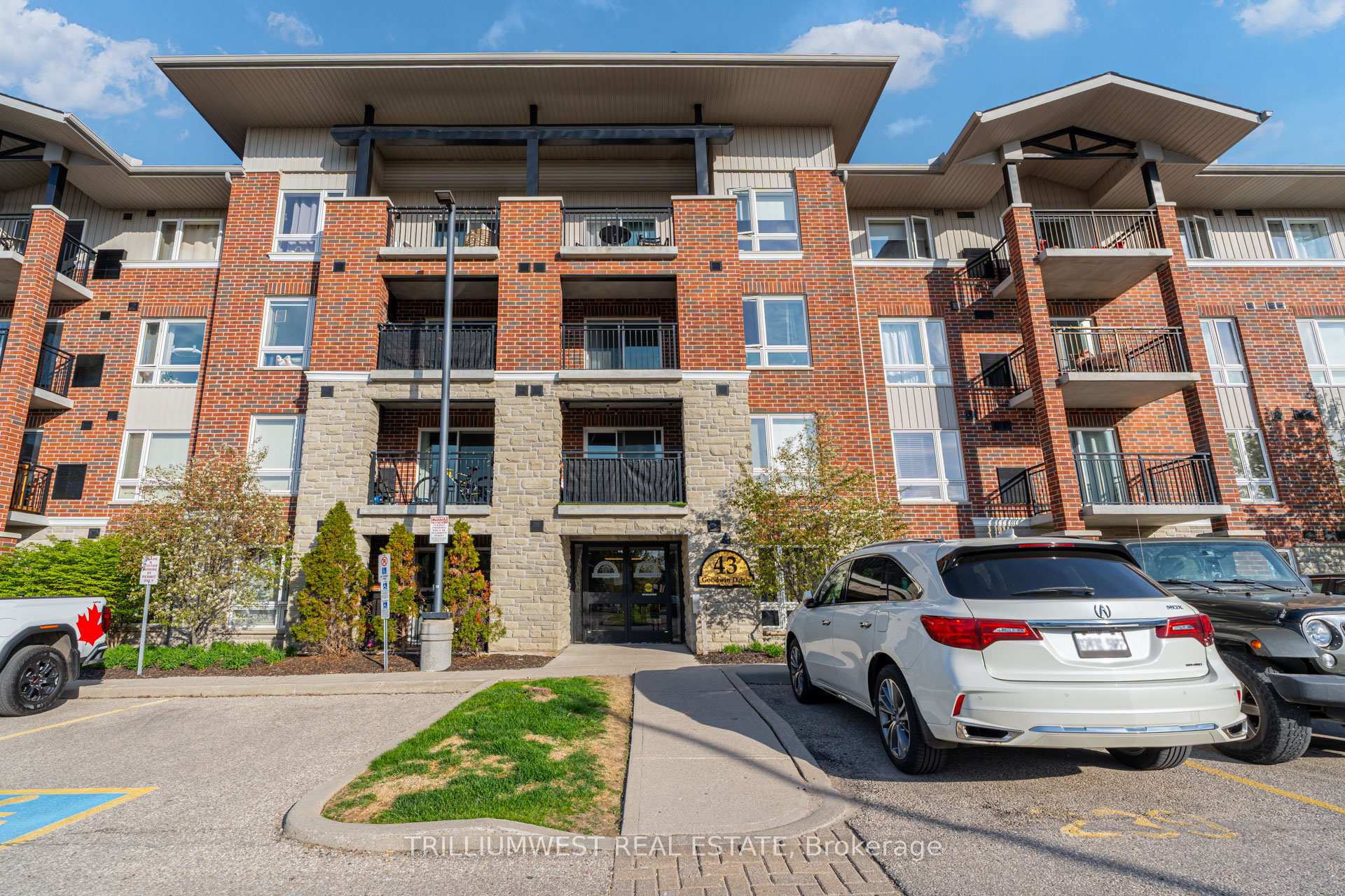 Photo 1 of Unit 201, 43 Goodwin Drive, Guelph, Pineridge/Westminster Woods — HOMEH