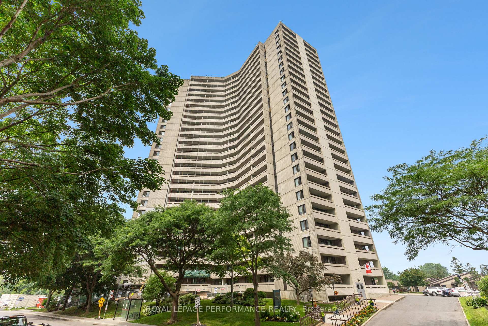 Front of Unit 1003, 1171 Ambleside Drive