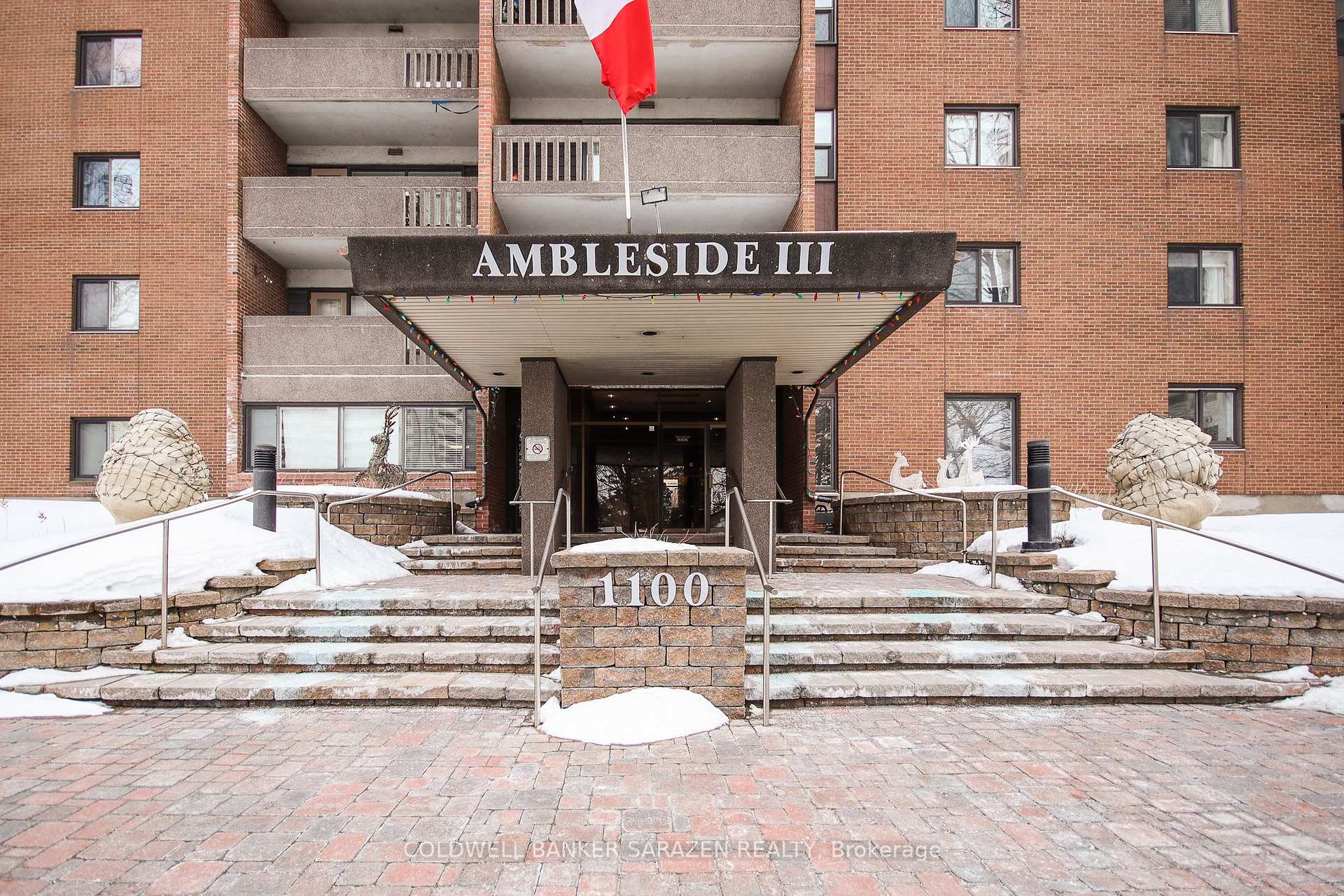 Front of Unit 710, 1100 Ambleside Drive