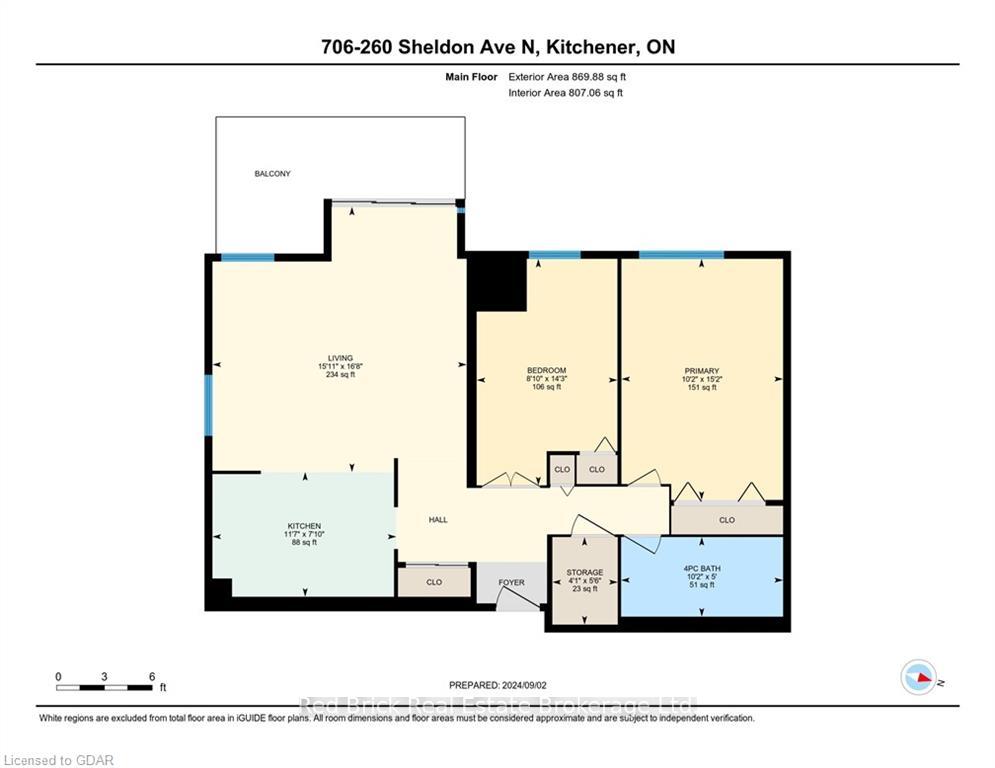 Photo 18 of Unit 706, 260 Sheldon Avenue N, Kitchener — HOMEH