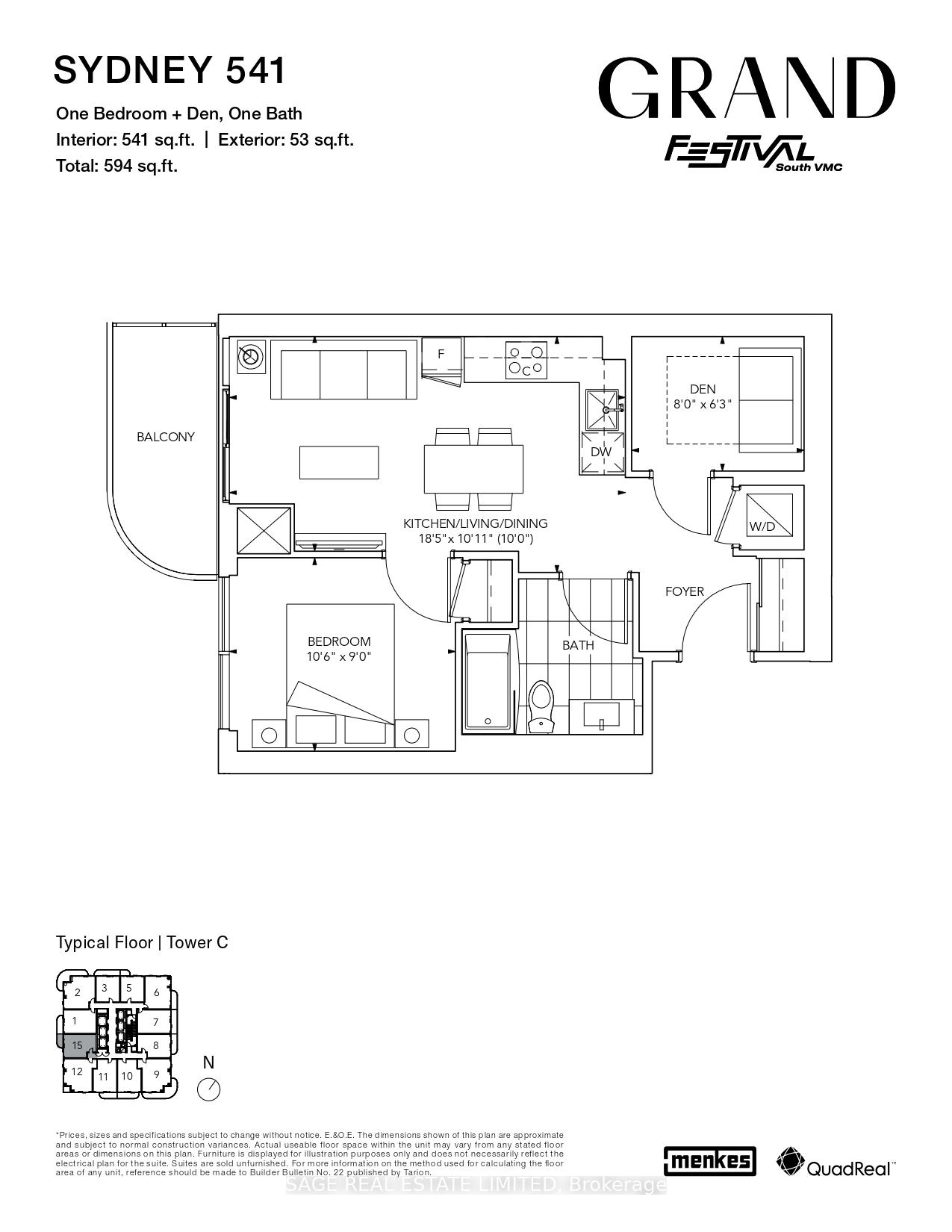 Photo 31 of Unit 1515, 8 Interchange Way, Vaughan, Vaughan Corporate Centre — HOMEH