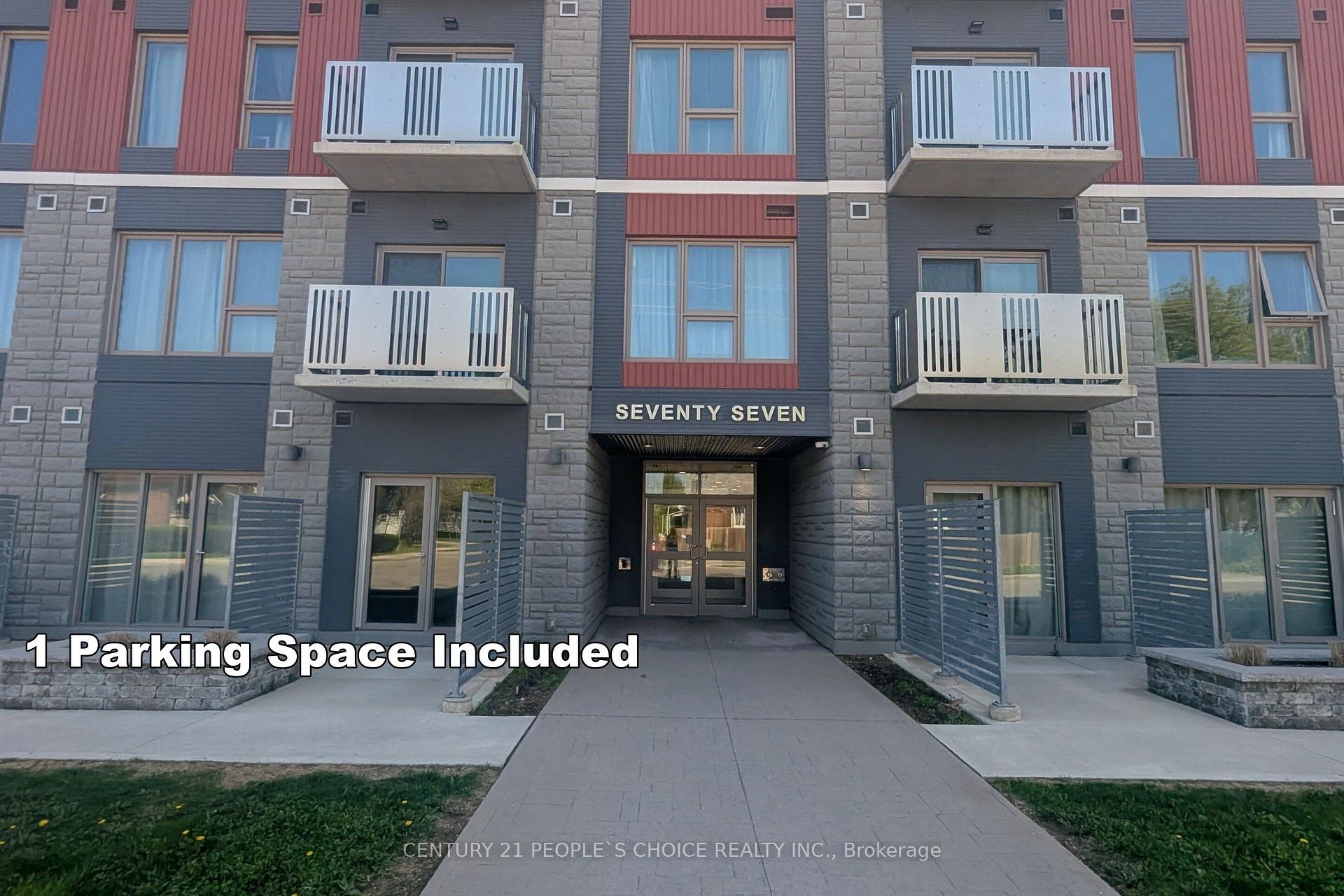 Front of Unit 419, 77 Leland Street