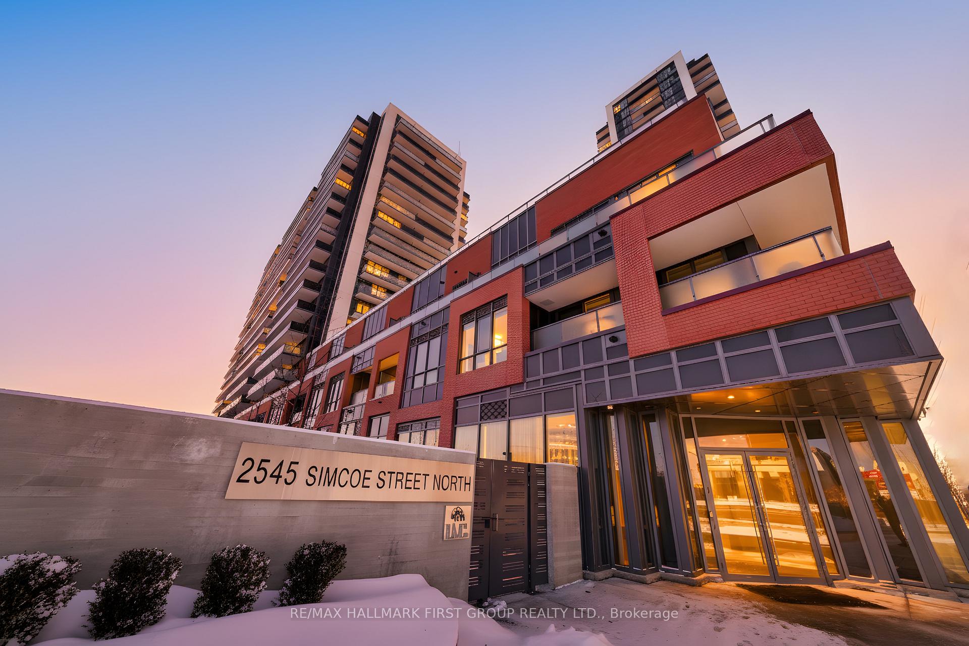 Front of Unit 1123, 2545 Simcoe Street N