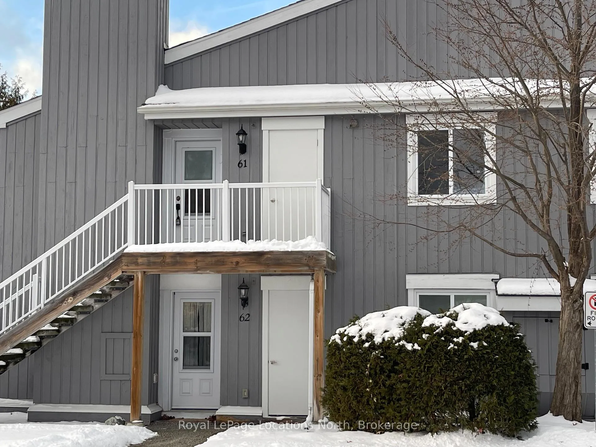 Front of Unit 61, 19 Dawson Drive