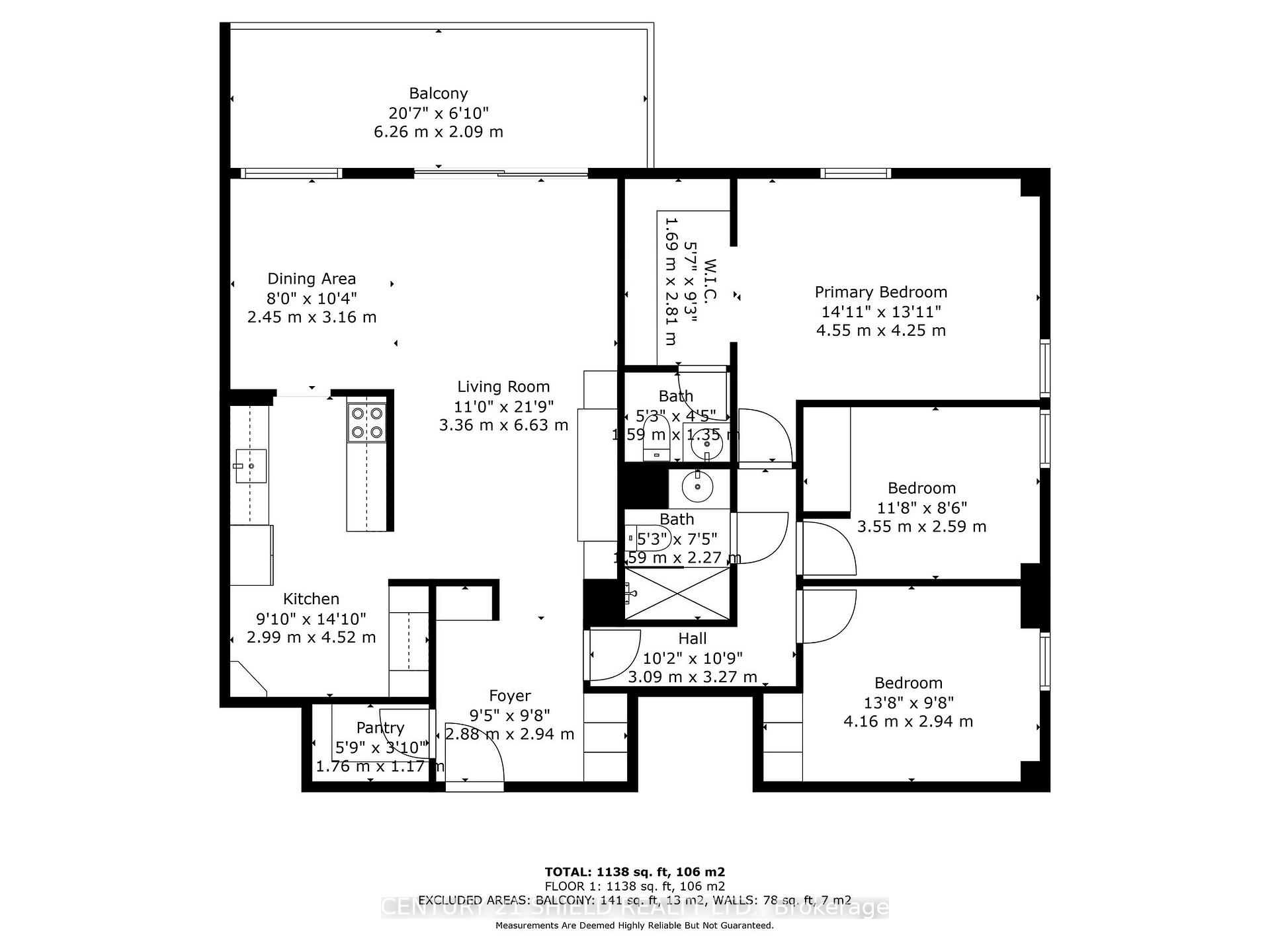 Photo 21 of Unit 2102, 505 St Laurent Boulevard, Ottawa, Viscount Alexander Park — HOMEH