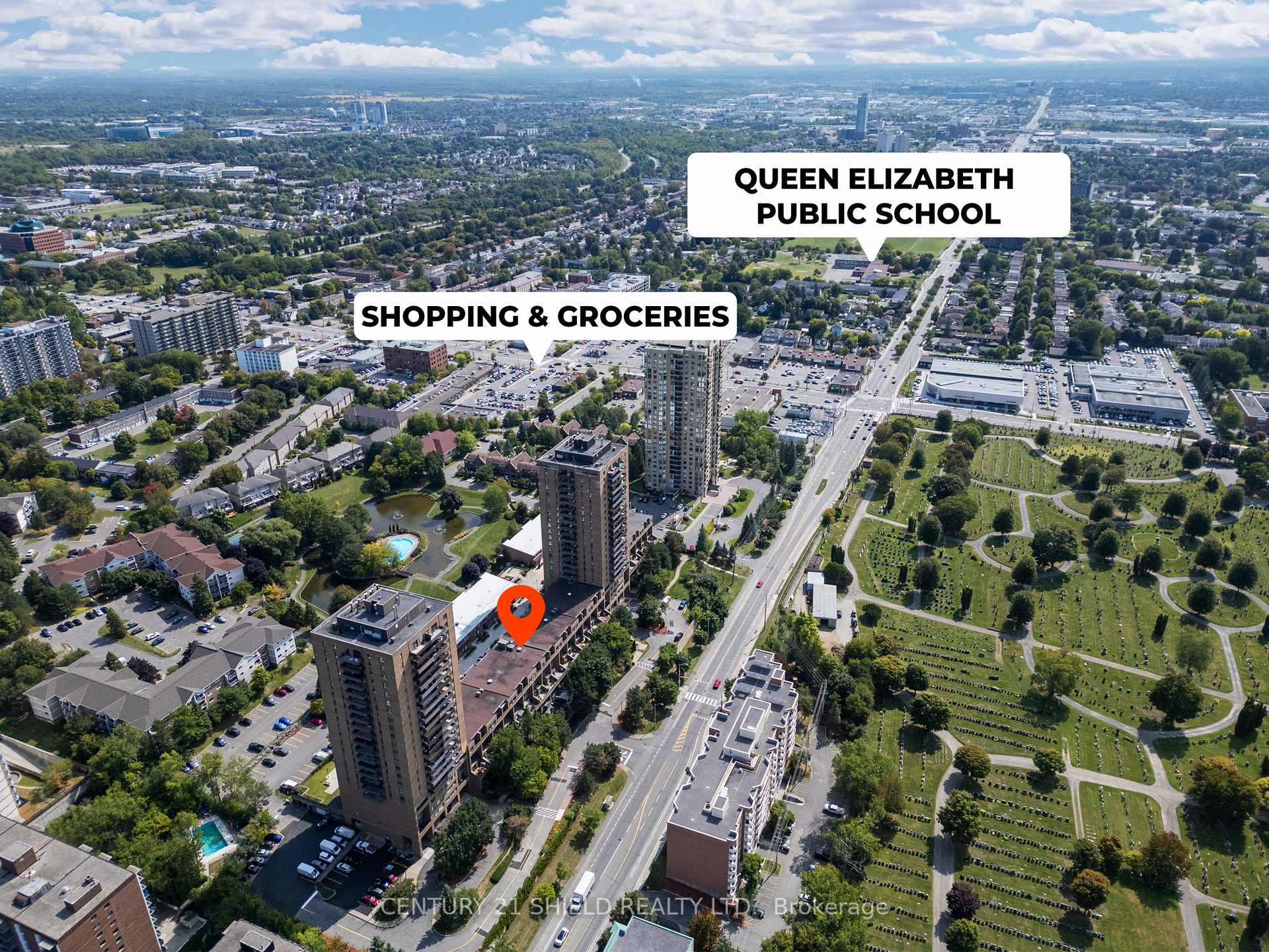 Photo 35 of Unit 2102, 505 St Laurent Boulevard, Ottawa, Viscount Alexander Park — HOMEH