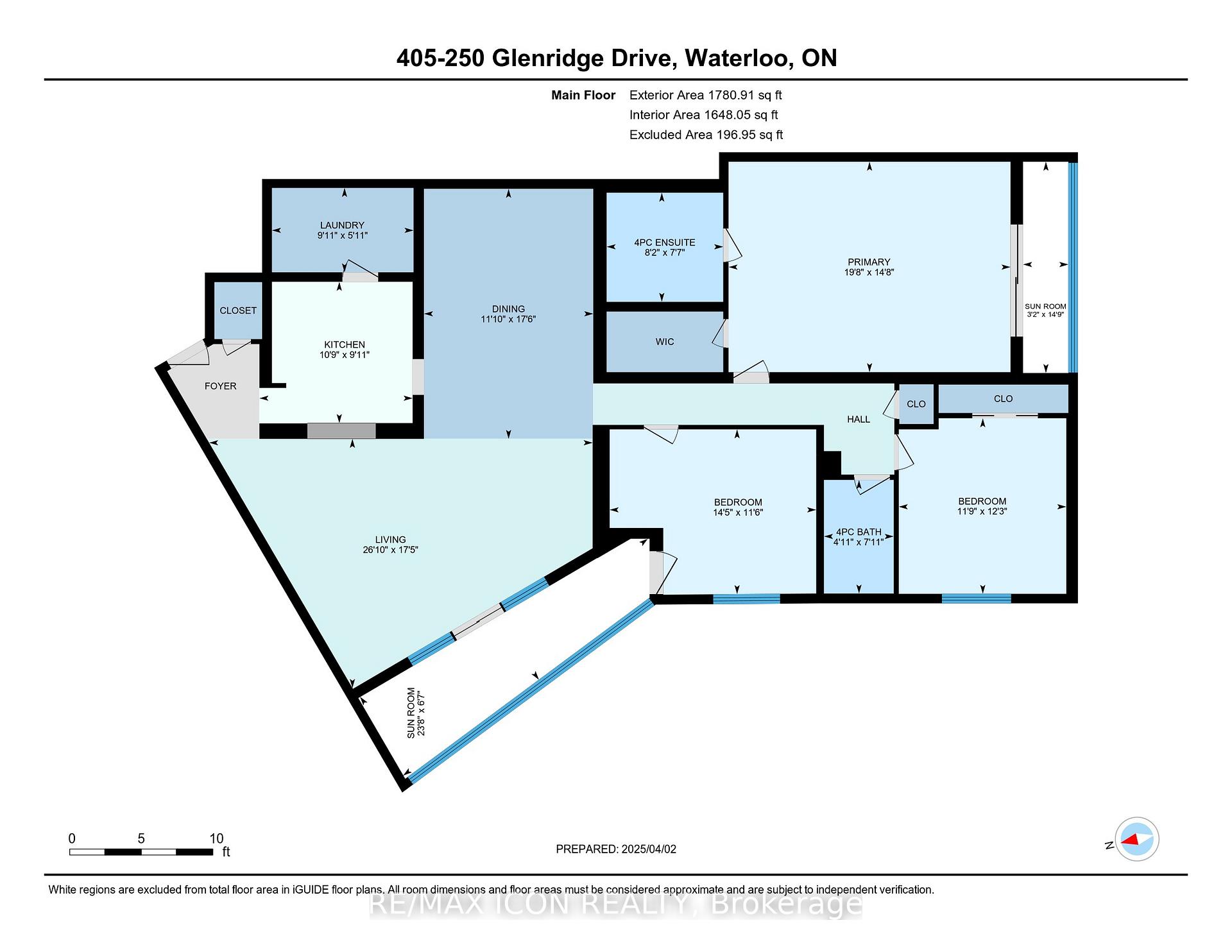 Photo 44 of Unit 405, 250 Glenridge Drive, Waterloo, Lincoln Village — HOMEH